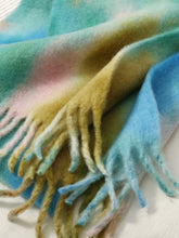 Load image into Gallery viewer, Fringe Tie-Dye Polyester Scarf
