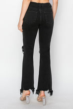 Load image into Gallery viewer, RISEN Full Size Distressed Raw Hem Jeans with Pockets
