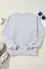 Load image into Gallery viewer, Round Neck Long Sleeve Sweatshirt