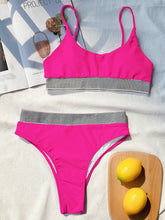 Load image into Gallery viewer, Scoop Neck Spaghetti Strap Two-Piece Swim Set