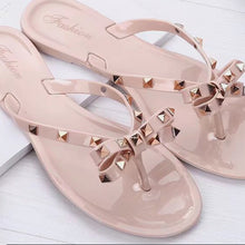 Load image into Gallery viewer, Bow Toe Post PVC Sandals