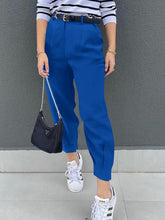 Load image into Gallery viewer, High Waist Cropped Pants