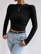 Load image into Gallery viewer, Honey Round Neck Long Sleeve T-Shirt