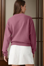 Load image into Gallery viewer, Round Neck Long Sleeve Sweatshirt