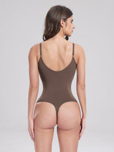 Load image into Gallery viewer, V-Neck Spaghetti Strap Active Bodysuit