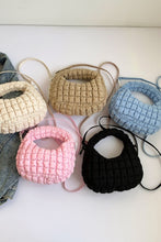 Load image into Gallery viewer, Quilted Puffy Removable Strap Crossbody Bag