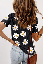 Load image into Gallery viewer, Printed Round Neck Short Sleeve T-Shirt