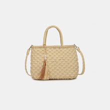 Load image into Gallery viewer, Braided Strap Paper Weave Shoulder Bag