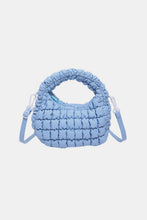 Load image into Gallery viewer, Quilted Puffy Removable Strap Crossbody Bag