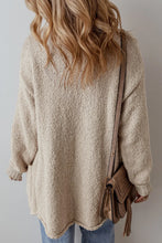 Load image into Gallery viewer, Pocketed Button Up Long Sleeve Cardigan