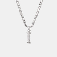 Load image into Gallery viewer, Titanium Steel Letter Pendant Necklace