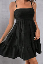 Load image into Gallery viewer, Smocked Square Neck Mini Cami Dress