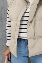 Load image into Gallery viewer, Zip Up Vest Coat with Pockets