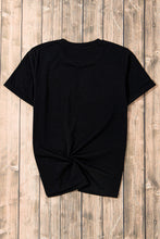 Load image into Gallery viewer, Graphic Round Neck Short Sleeve T-Shirt