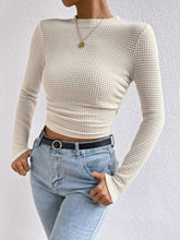 Load image into Gallery viewer, Honey Round Neck Long Sleeve T-Shirt