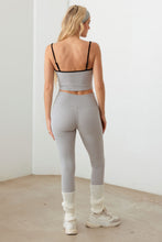 Load image into Gallery viewer, Le Lis Ribbed Crop Cami and High Waist Brushed Leggings Set
