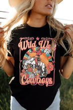 Load image into Gallery viewer, WILD WEST COWBOYS Graphic Tee Shirt