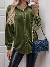 Load image into Gallery viewer, Perfee Button Up Long Sleeve Shirt