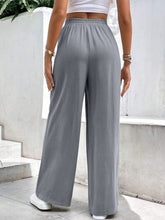Load image into Gallery viewer, High Waist Wide Leg Pants with Pockets