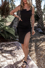 Load image into Gallery viewer, Drawstring Wide Strap Dress