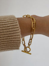 Load image into Gallery viewer, 18K Gold-Plated Stainless Steel Chain Bracelet