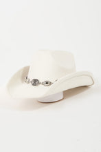 Load image into Gallery viewer, Fame Metal Trim Cowboy Hat