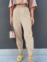 Load image into Gallery viewer, High Waist Cropped Pants
