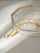 Load image into Gallery viewer, 18K Gold-Plated Stainless Steel Chain Bracelet
