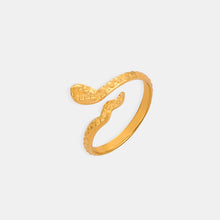 Load image into Gallery viewer, Titanium Steel Snake Shape Bypass Ring