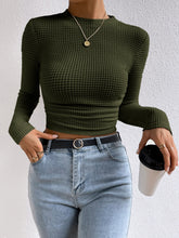 Load image into Gallery viewer, Honey Round Neck Long Sleeve T-Shirt