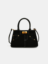 Load image into Gallery viewer, Suede Adjustable Strap Double-Use Handbag
