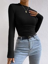 Load image into Gallery viewer, Honey Round Neck Long Sleeve T-Shirt