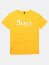 Load image into Gallery viewer, Perfee ANGEL Round Neck Short Sleeve T-Shirt