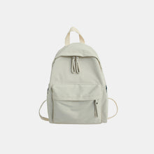 Load image into Gallery viewer, Zip Cotton Backpack Bag