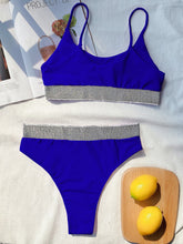 Load image into Gallery viewer, Scoop Neck Spaghetti Strap Two-Piece Swim Set