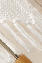 Load image into Gallery viewer, Tassel Openwork Spaghetti Strap Cover Up Dress