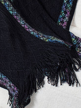 Load image into Gallery viewer, Fringe Half Sleeve Hooded Poncho