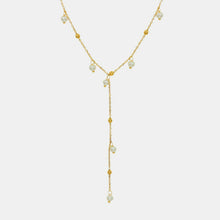 Load image into Gallery viewer, 18K Gold-Plated Pearl Drop Necklace