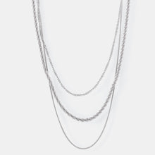 Load image into Gallery viewer, Titanium Steel Three-Layered Necklace