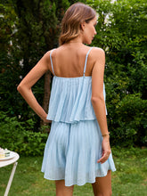 Load image into Gallery viewer, Layered Square Neck Mini Cami Dress