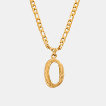 Load image into Gallery viewer, Titanium Steel Letter Pendant Necklace