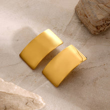 Load image into Gallery viewer, Stainless Steel Rectangle Earring