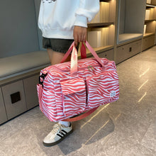 Load image into Gallery viewer, Oxford Cloth Animal Print Travel Bag