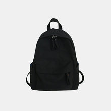 Load image into Gallery viewer, Zip Cotton Backpack Bag