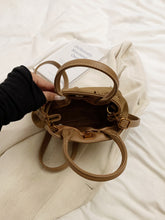 Load image into Gallery viewer, Suede Adjustable Strap Double-Use Handbag