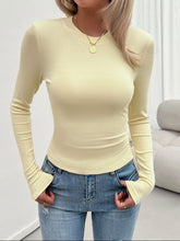 Load image into Gallery viewer, Round Neck Long Sleeve T-Shirt
