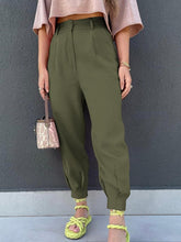 Load image into Gallery viewer, High Waist Cropped Pants