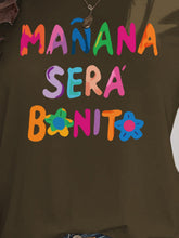 Load image into Gallery viewer, Letter Graphic Round Neck Short Sleeve T-Shirt