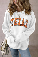 Load image into Gallery viewer, TEXAS Round Neck Dropped Shoulder Sweatshirt