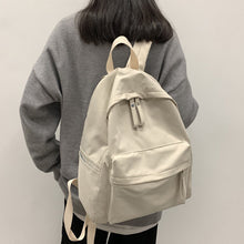 Load image into Gallery viewer, Zip Cotton Backpack Bag